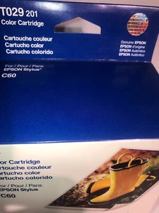 Epson T029201 Color Ink Cartridge Brand New in Box T029 GET IT FAST ~ A5 - Picture 1 of 12