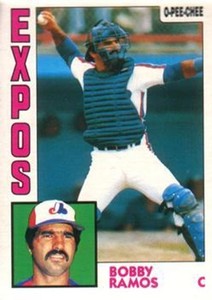 #32 Bobby Ramos - Montreal Expos - 1984 O-Pee-Chee Baseball