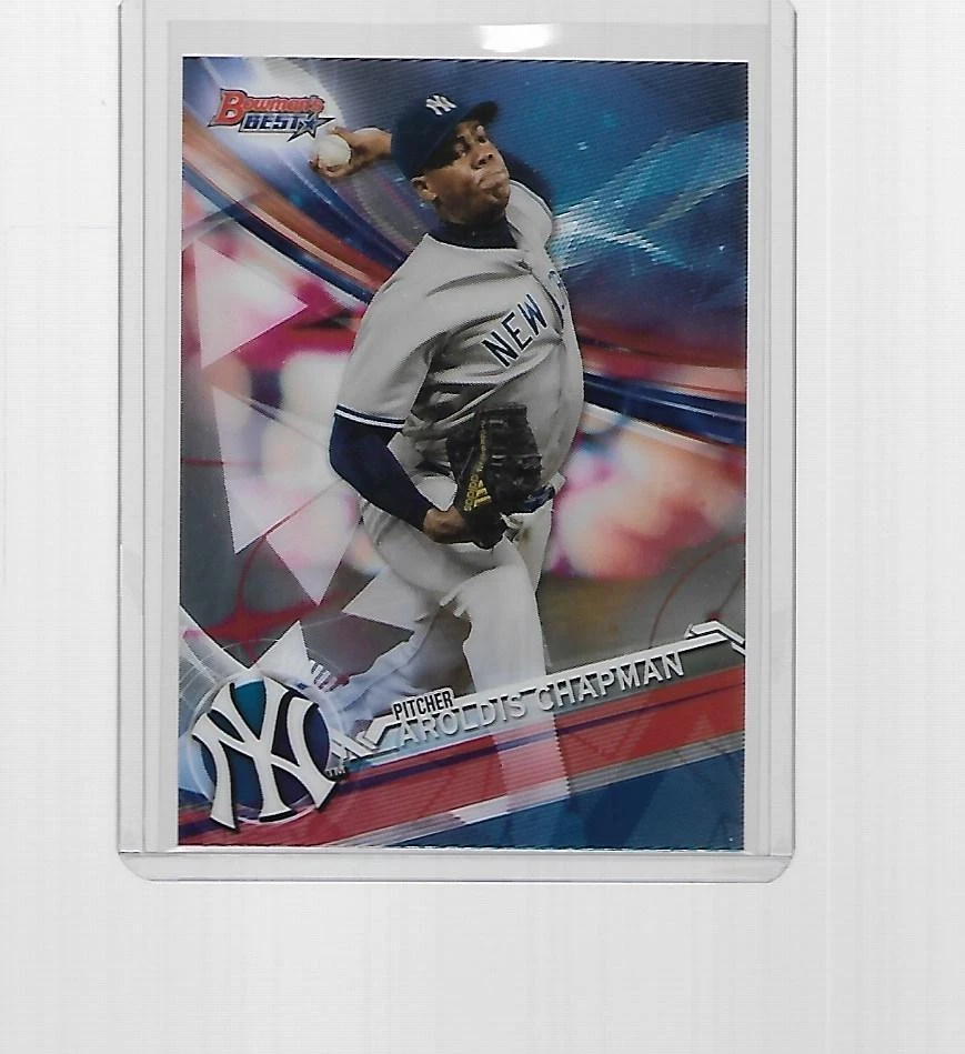 2017 BOWMAN'S BEST BASEBALL AROLDIS CHAPMAN #45 - Image 1 of 1
