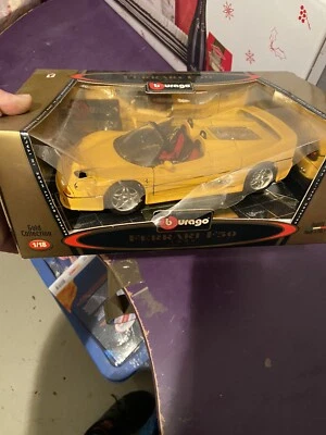 FERRARI F50 1995 COD. 3372 BURAGO 1/18 Gold Collection Plastica Rovinata - Immagine 1 di 4