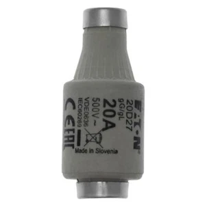 Bussmann 20D27 Low Voltage D Fuse 500V, 20A Class C gL/gG Time delay - Picture 1 of 6