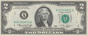 USA 1976 $2.00 Neff/Simon #3 - Picture 1 of 2
