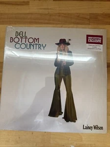 Lainey Wilson "Bell Bottom Country" Watermelon Swirl Vinyl LP & Signed Photo - Picture 1 of 8