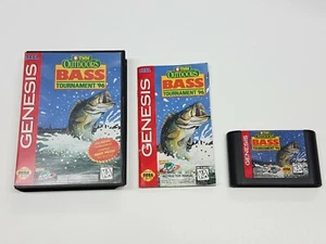 TNN Outdoors Bass Tournament 'Sega Genesis komplett CIB original getestet *schaden - Bild 1 von 12
