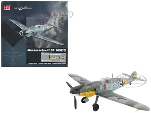 MESSERSCHMITT BF 109F-2 AIRCRAFT "HANS VON HAHN" 1/48 BY HOBBY MASTER HA8764 - Picture 1 of 4