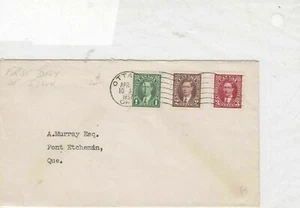 canada 1937 ottowa cancel stamps cover ref 21238 - Picture 1 of 2