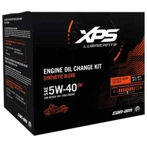 XPS Oil Change Kit Rotax 991 SM5 5W-40 Synthetic Blend 4T PN - 9779247 - Picture 1 of 1