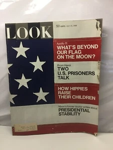 Look July 15, 1969 Presidential Stability, Hippies Raise Children, 2 Prisoners - Picture 1 of 1
