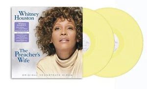 WHITNEY HOUSTON - THE PREACHER'S WIFE: OST 2X YELLOW VINYL LP REISSUE (NEW) - Picture 1 of 2