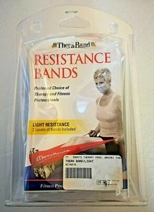 TheraBand Professional Resistance Bands Green Latex Intermediate Level - Afbeelding 1 van 4