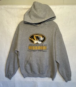 Missouri Tigers M Sweatshirt Hoodie Mizzou NCAA 50/50 Pocket - Picture 1 of 7