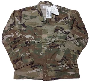 US Military Army Combat Uniform Coat Insect Shield Camo Medium M Regular ~ New - Picture 1 of 11