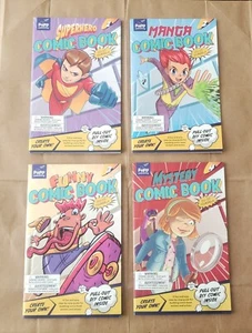 NEW Papp Publishing DO-IT-YOURSELF Create Your Own DIY Art Blank COMIC BOOK Lot - Picture 1 of 18