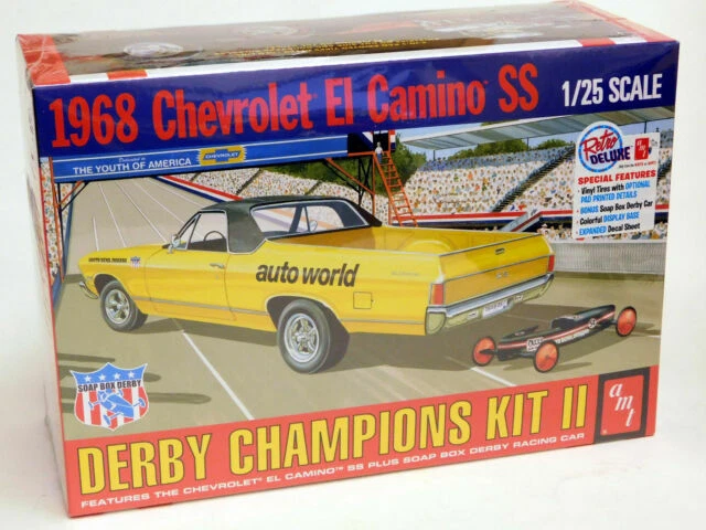 AMT 1018 - 1 25 Scale 1968 Chevrolet El Camino SS Derby Champs
