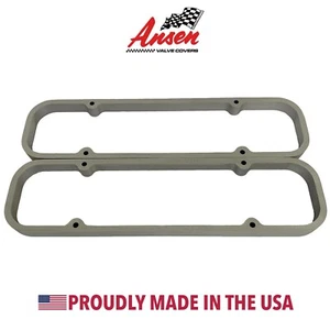 Pontiac Valve Cover Spacers (287-455) Die-Cast Aluminum "As-Cast" - Ansen USA - Foto 1 di 1
