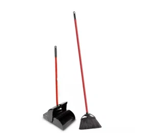 Libman Angle Broom and Lobby Dustpan 2-Piece Combo Set - Picture 1 of 5