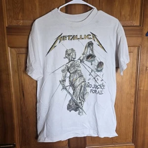 Metallica T Shirt Herren Medium And Justice For All Vintage Look 2017. - Bild 1 von 5