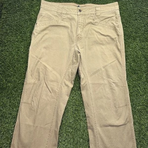 Royal Robbins Canvas Pants Mens 38x32 (38x28 Hemmed) Cargo Outdoor Brown - Picture 1 of 11