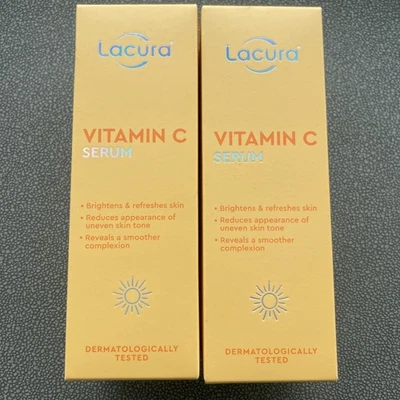 2 x 50ml (100ml) Lacura Super Booster Vitamin C Serum - image 1 of 4