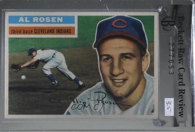 1956 Topps Al Rosen (Gray Back) #35 - Image 1 of 2