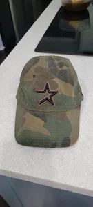 Cappello Houston Astros Distressed Camo New Era, berretto taglia unica buone condizioni - Foto 1 di 8