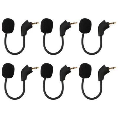 6X Replacement Gaming Mic for   Cloud II /Cloud Core Computer Gaming3529 - Image 1 of 4