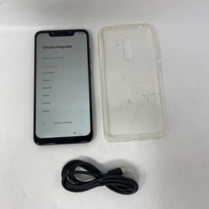 Xiaomi Pocophone F1 128GB Unlocked - Black - Tested Works - Picture 1 of 9