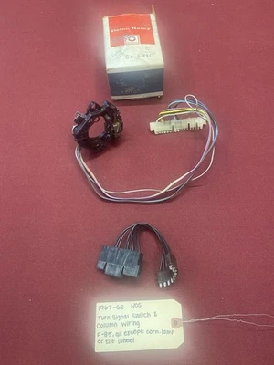 1967-68 NOS GM Oldsmobile Turn Signal Switch & Column Wiring - Image 1 of 4