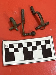 Lot of 3 Ancient Roman bronze Fibulae - Picture 1 of 1