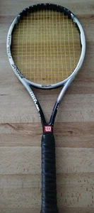TENNISSCHLÄGER WILSON  HAMMER 6.2 TITANIUM POWER HOLES, GRIFFSTÄRKE 3  (4  3/8)  - Bild 1 von 5