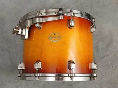 TAMBOR TOM TAMA STARCLASSIC ARCE 14" DORADO SUNBURST, NÍQUEL CEPILLADO, JAPÓN, ¡BONITO! Foto 1 de 4