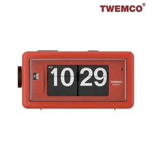 TWEMCO AL-30 (Red) NEW /Alarm Table Flip Clock from KOREA - Picture 1 of 4