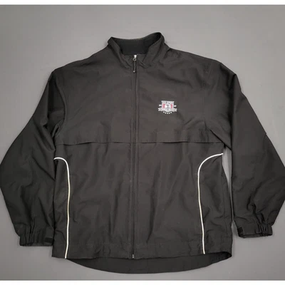 US Open Pebble Beach 2010 Golf Jacket Mens Medium M Long Sleeve Full Zip Black * - Image 1 of 4