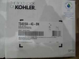Kohler K-TS45104-4G-BN Alteo bañera y ducha moldura níquel cepillado - Imagen 1 de 1