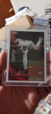 J.A Happ Phillies Rookie Card 2010 Topps#29$$ - Image 1 of 2