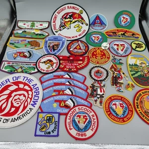 Vintage BSA Boy Scouts Patch Lot OA Philmont Indian Nations Council 60s-80s www - Picture 1 of 13