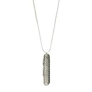 Elegant Silver Comb Charm Necklace Allergy Resistant Alloy Jewelry For Daily - Picture 1 of 8