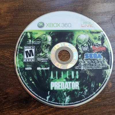 Aliens vs Predator - Microsoft Xbox 360 DISC ONLY - Image 1 of 2
