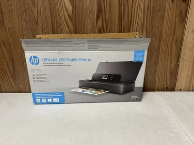 HP OfficeJet 200 Mobile Printer.   - No Ink. W/ Power Cord Included With Box - Image 1 of 4