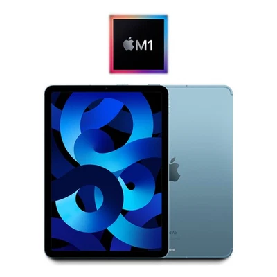 Apple iPad Air 5 2022 64 GB WiFi/celular 10,9" (azul) 4M6U3LL/A con garantía Foto 1 de 3