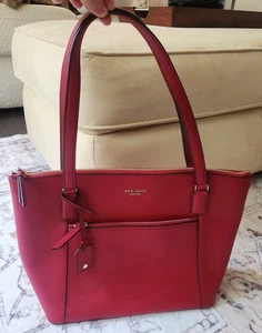 Kate Spade New York Pocket Tote Cameron Bag In Hot Chili - Picture 1 of 9