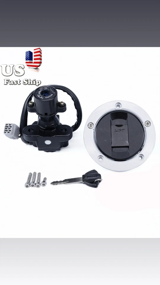 Interruptor de encendido y tapa de combustible de gas y bloqueo de asiento y llave para Suzuki GSXR600 2006 2007 08-2018 Foto 1 de 1