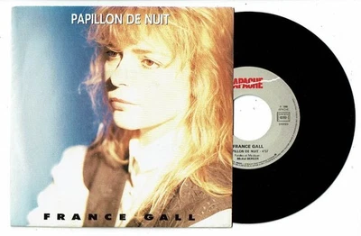 France GALL Vinyle 45T 7" SP PAPILLON DE NUIT - J'IRAI OU TU IRAS -APACHE 247628 - Photo 1/2