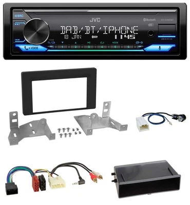 JVC Bluetooth DAB USB MP3 Autoradio für Toyota Aygo AB7 ab 2022 mattschwarz - Bild 1 von 4