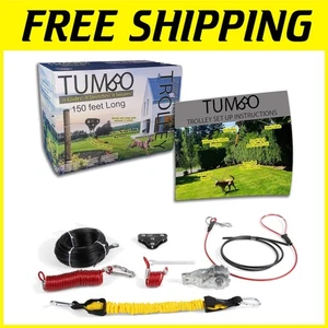 Xtreme 100ft Aerial Dog Runner - Heavy Duty Pulley - Bild 1 von 10