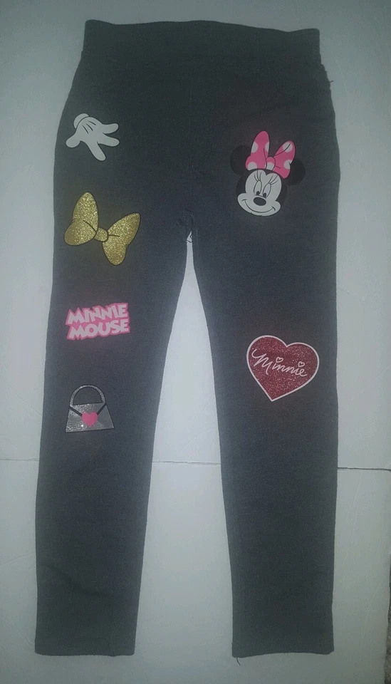 Pantalones grises H&M Disney Girl 9-10Y MINI MOUSE Foto 1 de 4