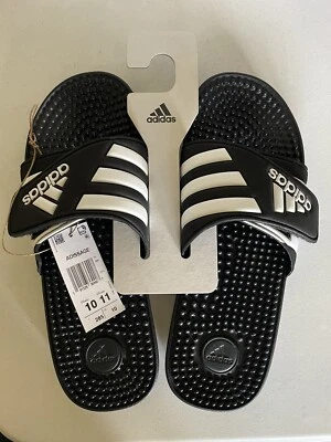 NEW adidas Adissage Slides Sandals for Men Size 10 Or Women Size 11 - Black - Image 1 of 3