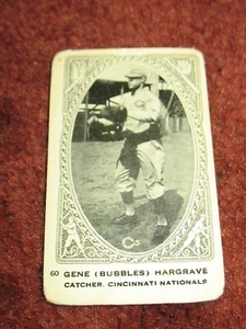 1922 V61 Type 1 Neilson's Chocolate ~ #60 Gene Hargrave Cincinnati Reds - Picture 1 of 2