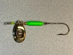 Spinners de fundición Savage Strike - ""Heavy Metal"" cabeza de acero y salmón - talla 4 - Imagen 1 de 3