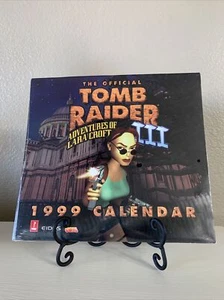 Calendario The Official Tomb Raider 3 III The Adventures Of Lara Croft 1999 SELLADO - Imagen 1 de 20